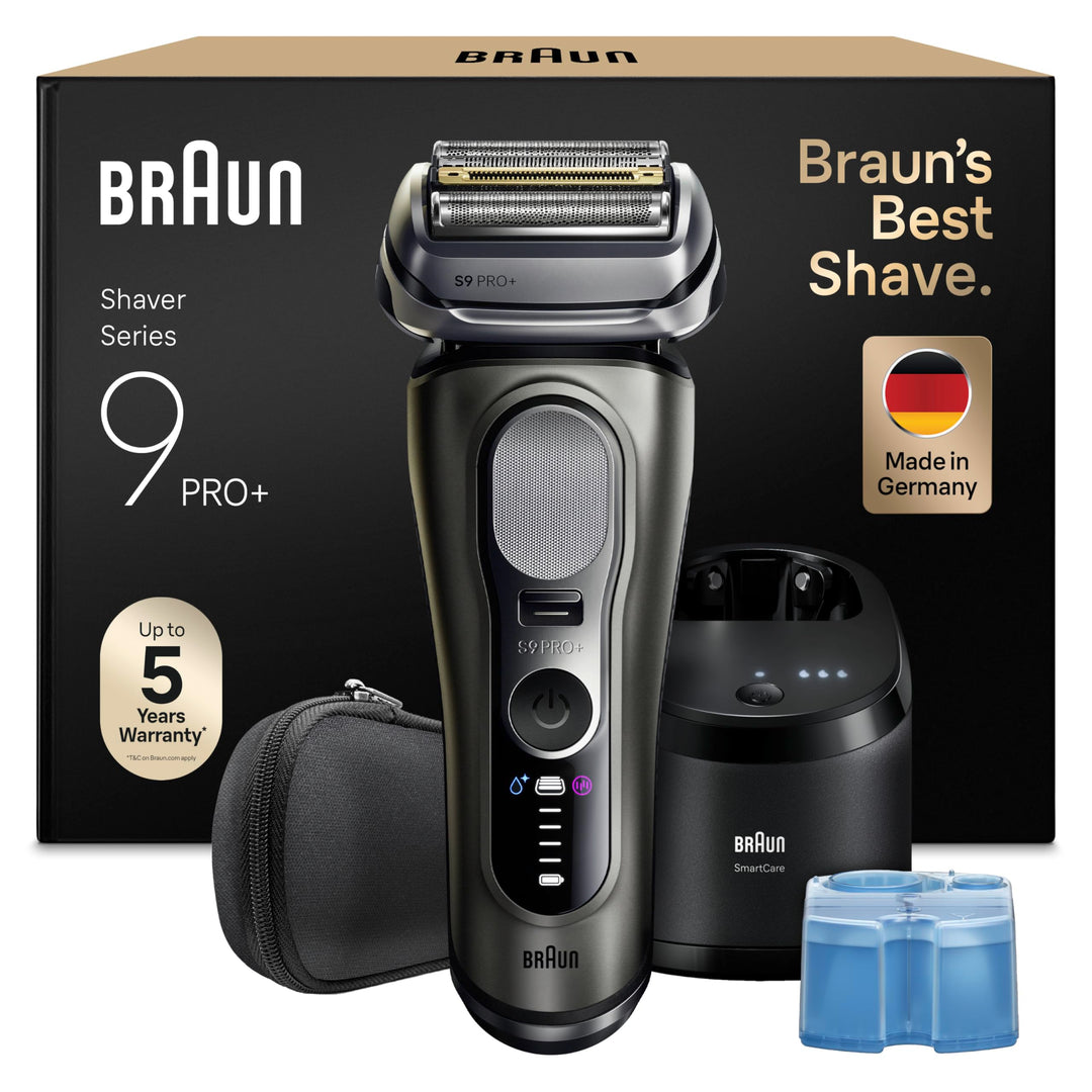 Braun Series 9 PRO+ Rasierer Herren Elektrisch, 5+1 Ultradünne Klingen, Elektrorasierer, Rasierappar