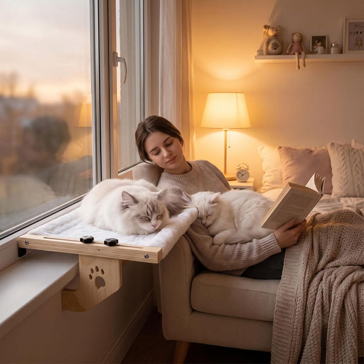 Heizungsliege Hängende Katzenhängematte, Fensterliege Katzenbett Hängematte
