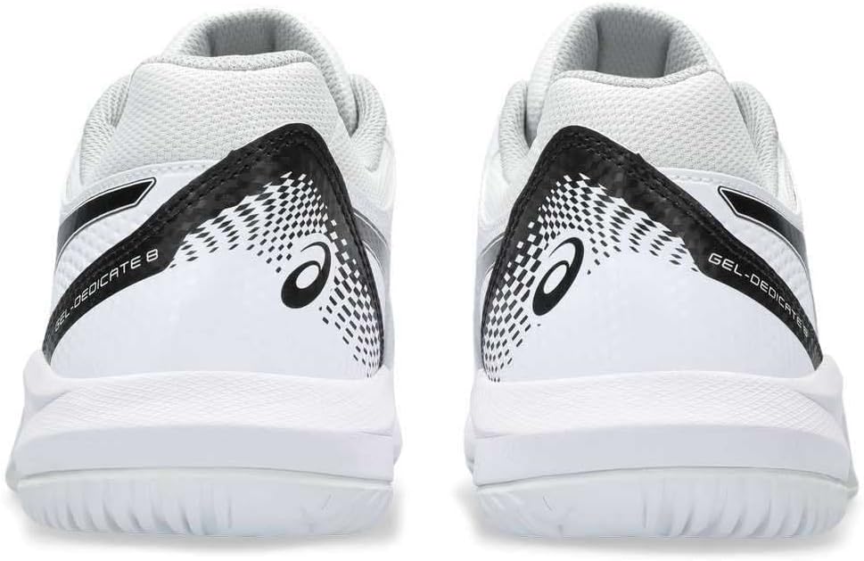 ASICS Dedicate 8 Mann Tennisschuhe Blau Weiss, 39 EU White Black