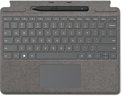 Microsoft Surface Pro 8 / X Type Cover + SlimPen2 at/DE Platin *NEU*, Schwarz, 8X8-00065