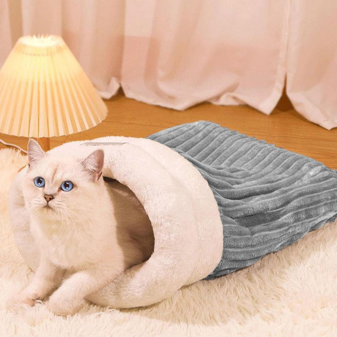 Katzensack Schlafsack, waschbares Beutelbett, Rückzugsort | Kätzchen-Sackbett Bequemes Schlafbett, P