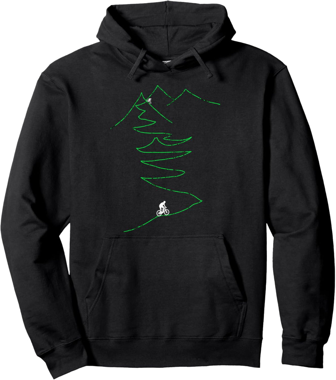 Mountainbike Downhill Radfahren Geschenk für Biker Pullover Hoodie