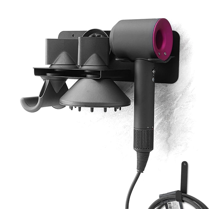 Fönhalter Ohne Bohren, Föhnhalter Wand Ohne Bohren,Föhn Halterung Kompatibel mit Dyson Supersonic Wa