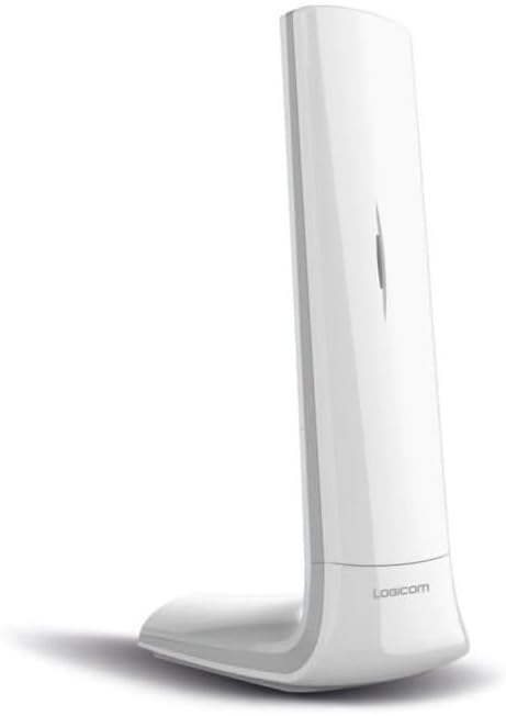 LOGICOM Luxia 150 schnurloses Telefon Weiss / Grau, Weiss / Grau