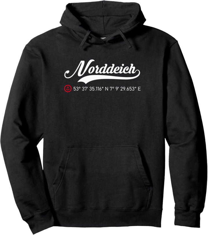 Norddeich by muschelschubser Klamotten Pullover Hoodie