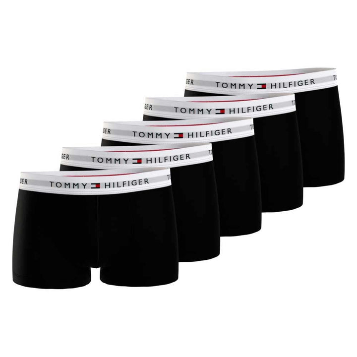 Tommy Hilfiger Herren 3er Pack Boxershorts Trunks Unterwäsche M Multicolour (Black/Black/Black/Black