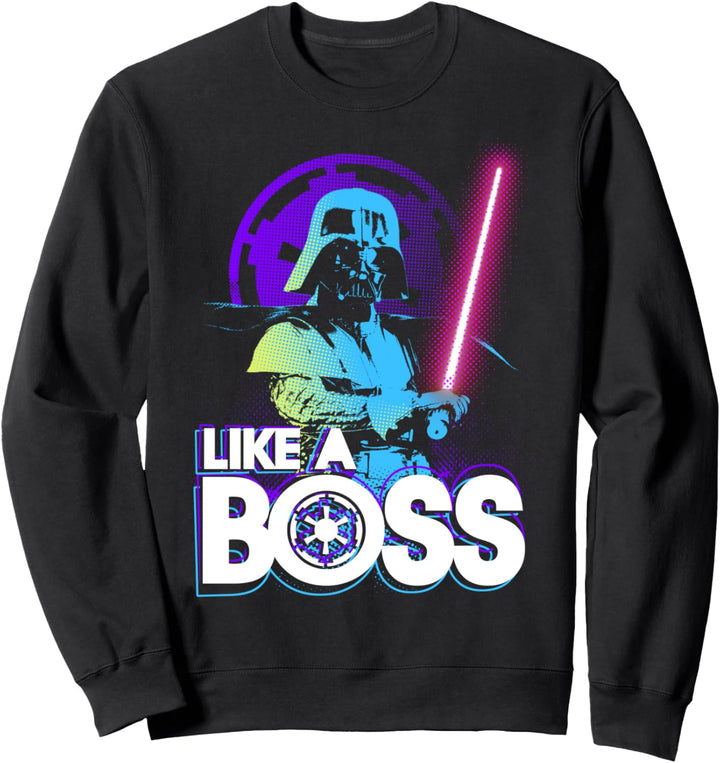 Star Wars Darth Vader Like A Boss Color Pop Sweatshirt
