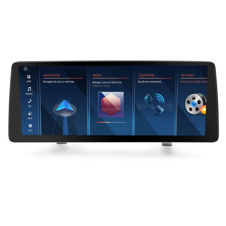 Erisin 12.3 Zoll Qualcomm 8-Kern 8GB+128GB Android 14 Autoradio mit GPS Navi für BMW 3er E90 E91 E92