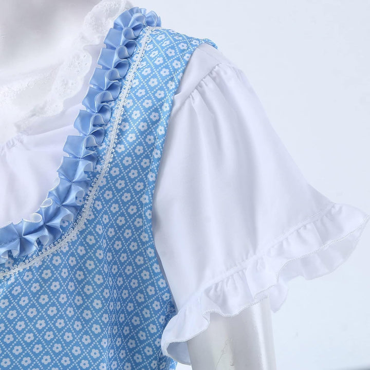 Eauptffy Dirndl-Komplettsets Für Damen Trachtenkleid Rockabilly Abschlussballkleid Oktoberfest Vinta