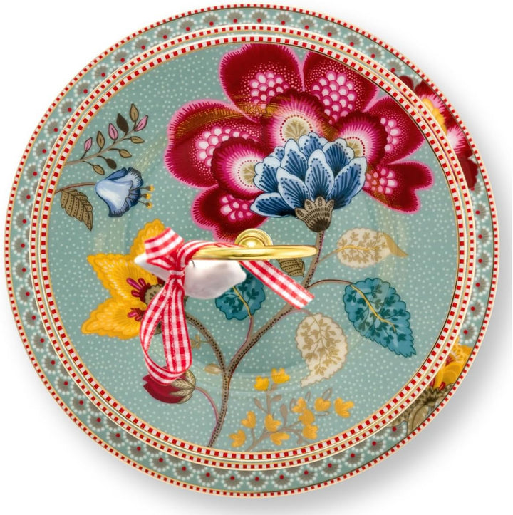Pip Studio Blooming Tales Fantasy Blue Etagere 3tlg