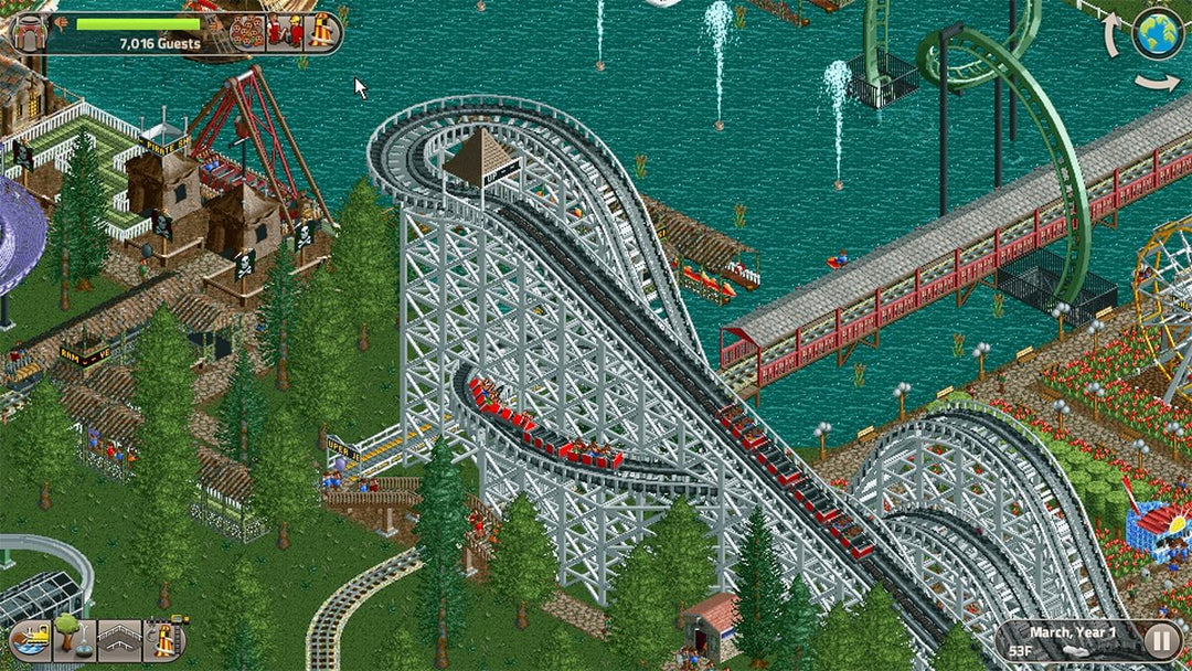 RollerCoaster Tycoon Classic - Switch