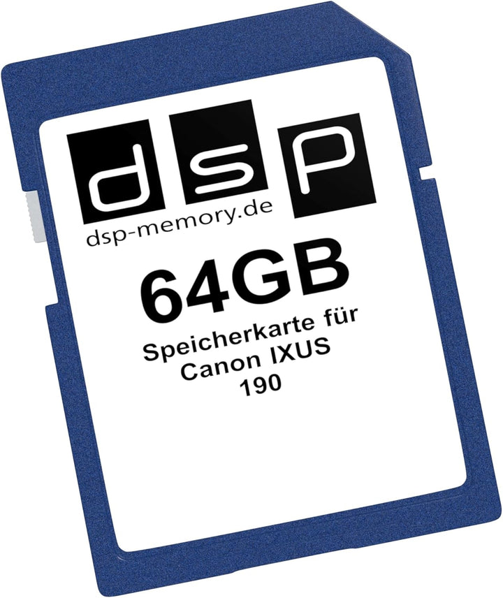 64GB Speicherkarte für Canon IXUS 190
