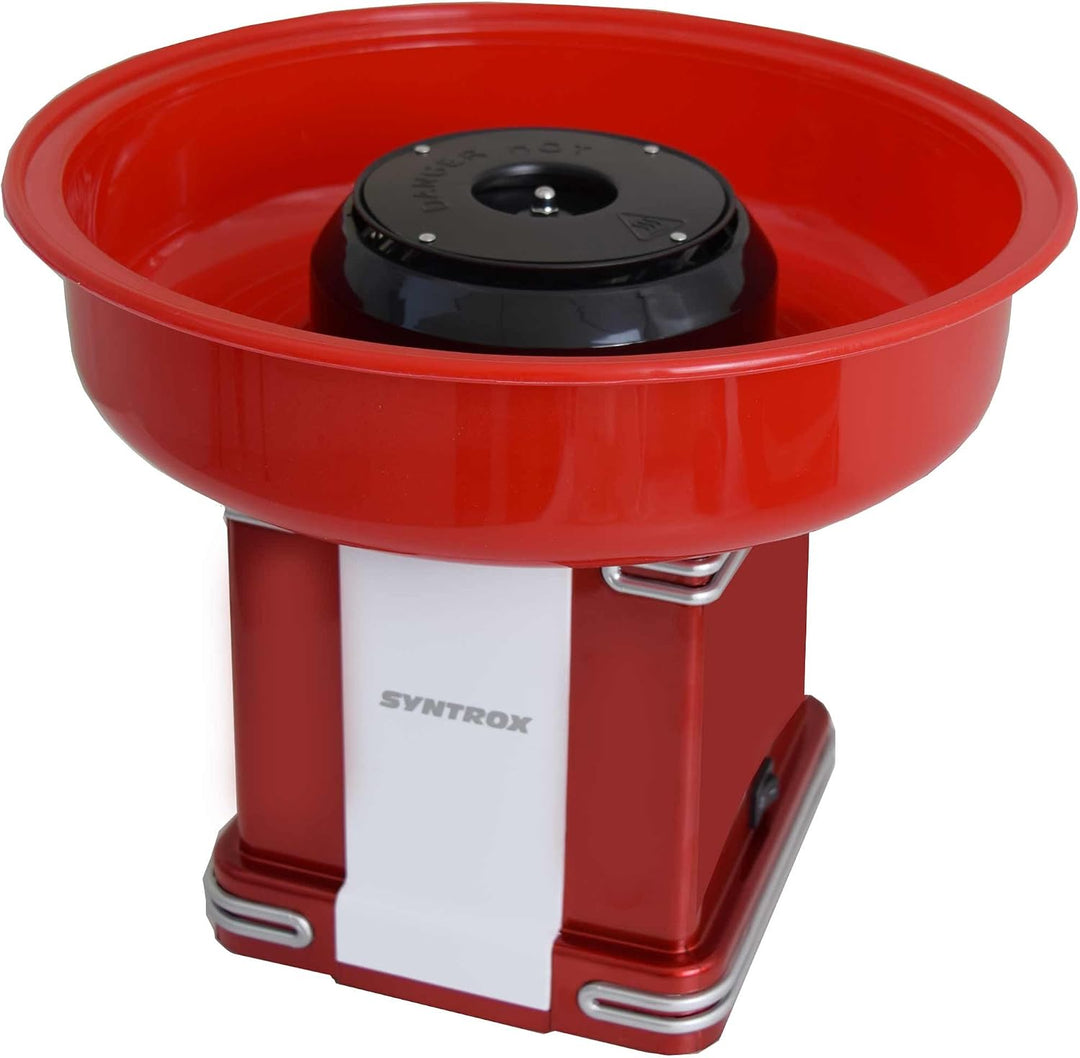 Syntrox Germany Zuckerwattermaker Zuckerwattemaschine Zuckerwatteautomat ZWM-500W Oregon