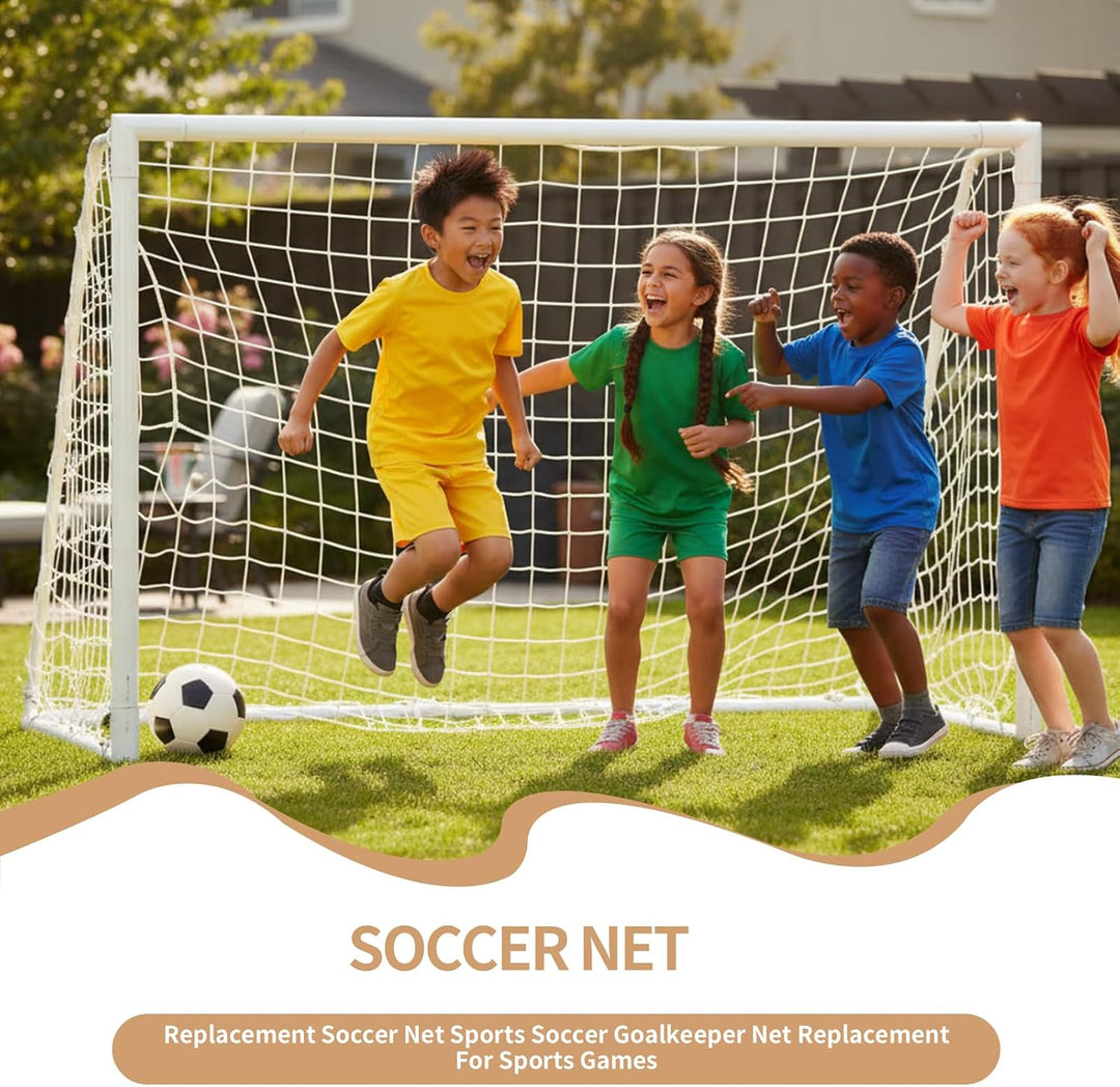 Fussballnetz, Ersatzfussball -Netto -Sportfussball -Torpost -Netto -Ersatz für Sportspiele 24x8ft, 2