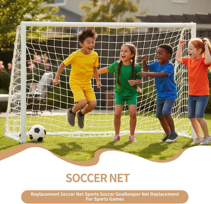 Fussballnetz, Ersatzfussball -Netto -Sportfussball -Torpost -Netto -Ersatz für Sportspiele 24x8ft, 2