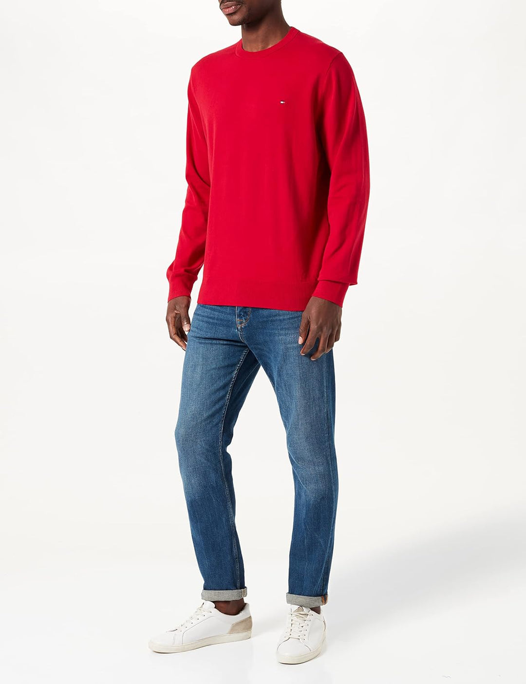 Tommy Hilfiger Herren Pullover 1985 ohne Kapuze S Blazer Red, S Blazer Red
