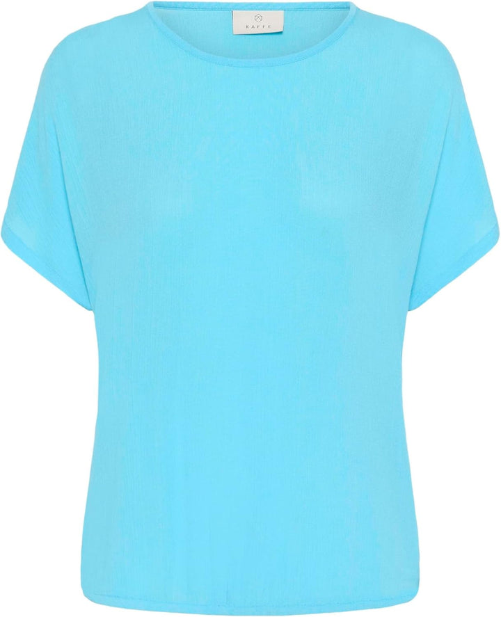 KAFFE Damen Bluse ärmellos KAamber KAamber Stanley Kurzarm 34 Aquarius, 34 Aquarius