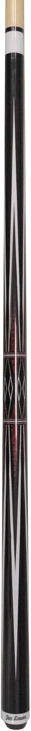 JIM DAVIS Profi Billardqueue Mirage, 12,5 mm Tip, Quick-Joint mit Gewindeschutz, Poolbillard-Cue mit