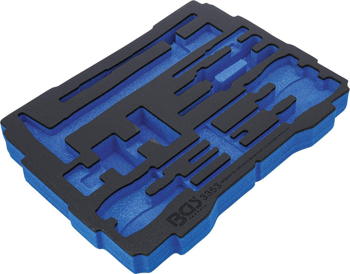 BGS 3353-1 | Schaumeinlage leer | für BOXSYS1 &amp; BOXSYS2 Leereinlage | für Art. 3353, Leereinlage | f