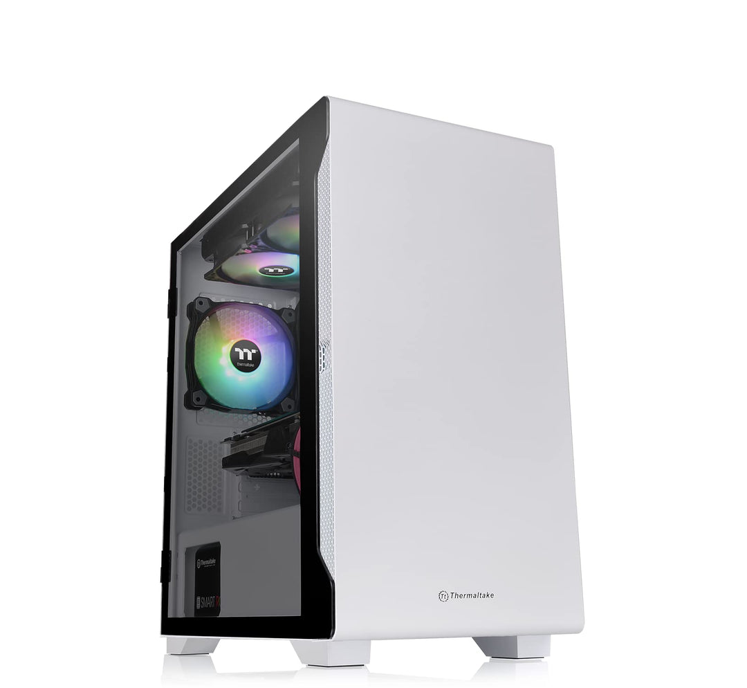 Thermaltake S100 TG Snow CA-1Q9-00S6WN-00 White, White