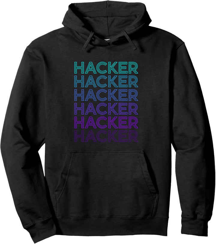 Hacker Hacking Pullover Hoodie
