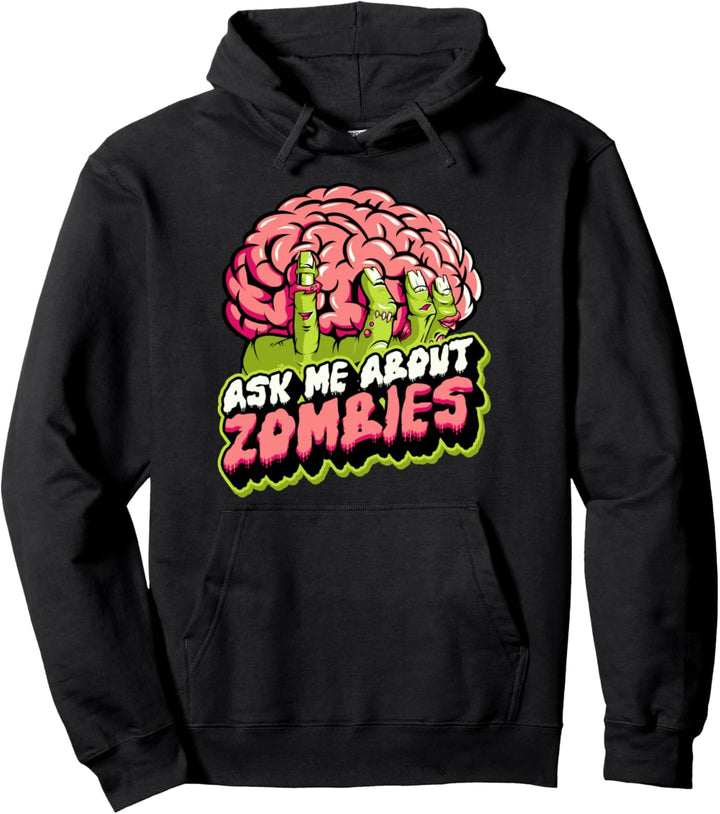 Zombies Gruselmonster - Monster Halloween Zombie Pullover Hoodie