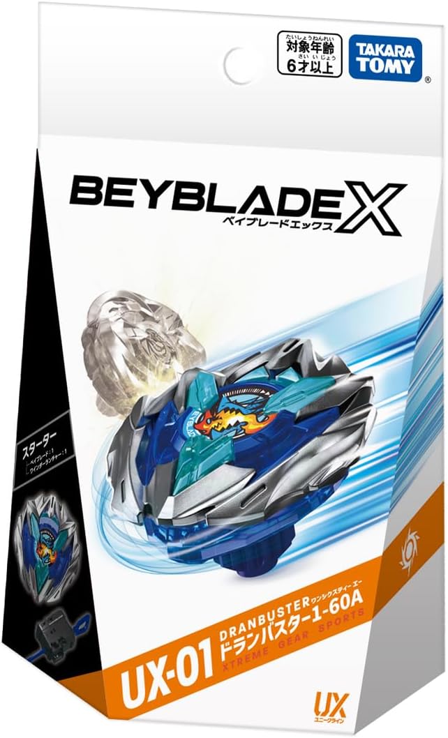タカラトミー(TAKARA TOMY) Beyblade X Beyblade X UX-01 Starter Drain Buster 1-60A