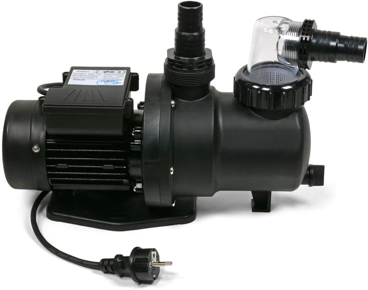 Selbstansaugende Poolpumpe SPS 50 mit Vorfilter &amp; 4,8 m³/h Umwälzleistung - Für Pools bis 20 m³ - En