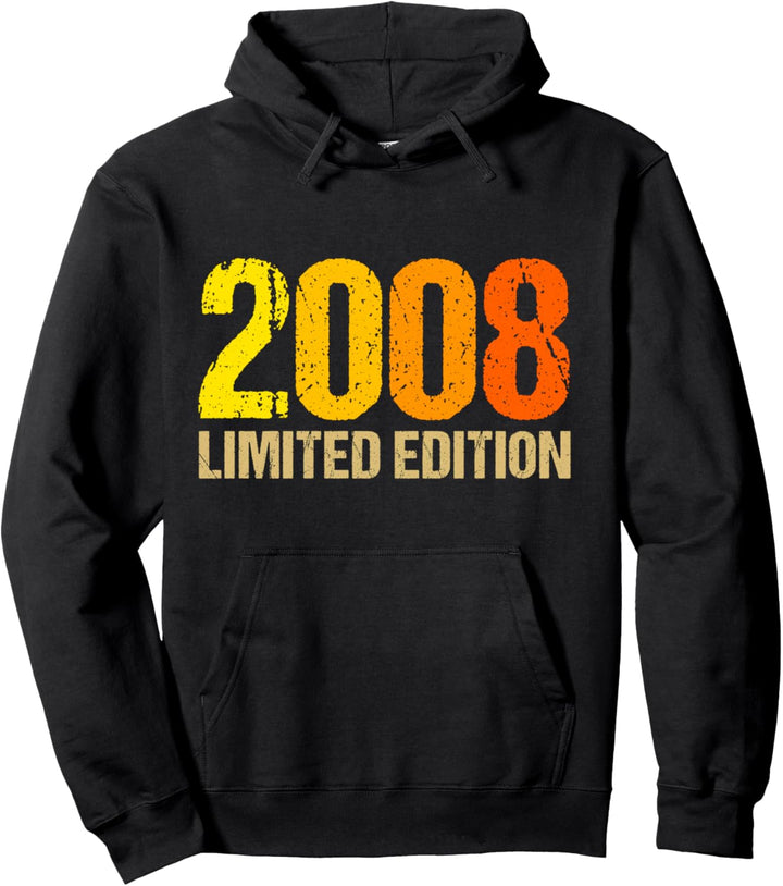 16. Geburtstag Junge Mädchen 16 Jahre 2008 Lustig Geschenk Pullover Hoodie