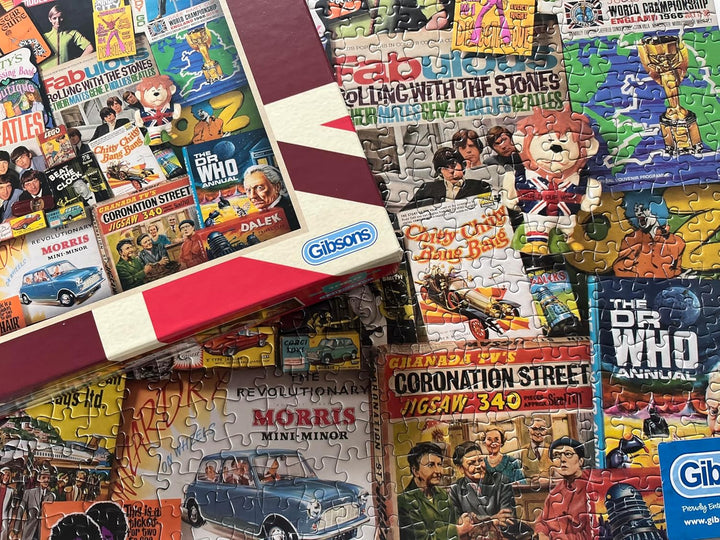 Gibsons G7082 „Spirit der 60er“ Puzzle, 1000 Teile
