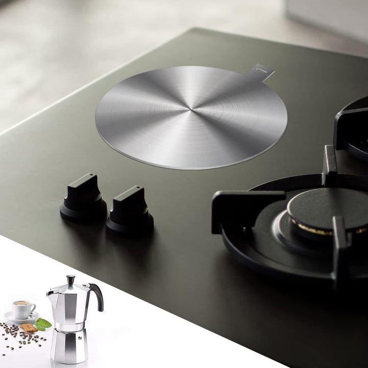 LEUOVE Induktion Adapter 24cm, Induction Plate für Kaffeekannen und Kochgeschirr auf Induktionskochf