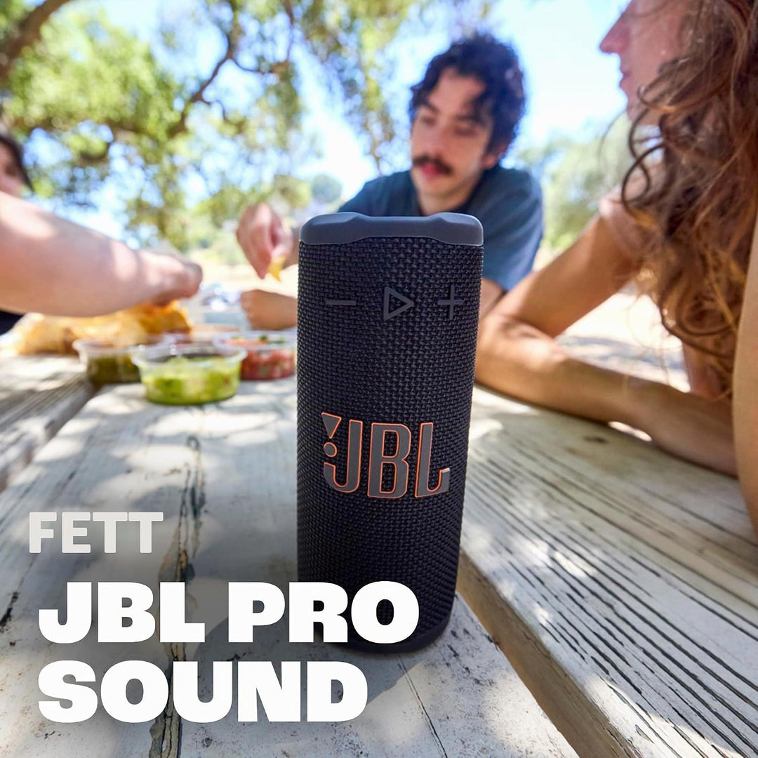 JBL Griffigkeit: Kompakter Bluetooth-Lautsprecher mit kräftigem JBL Pro-Sound und Umgebungslicht, bi
