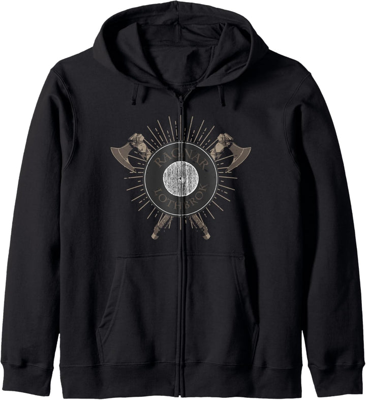 Viking Ragnar - Ragnar Lothbrok - Viking Axes Kapuzenjacke