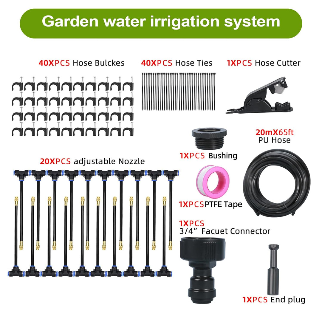 360° Curved Garden Automatic Irrigation System | Garten Bewässerungssystem | Hochbeet Bewässerung Tr