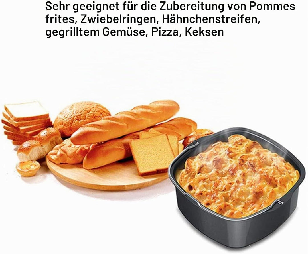 Kuchenform, Luftfritteuse, Kuchenform, Backen, Kuchenfass, Luftfritteusen-Zubehör für HD9925 HD9860