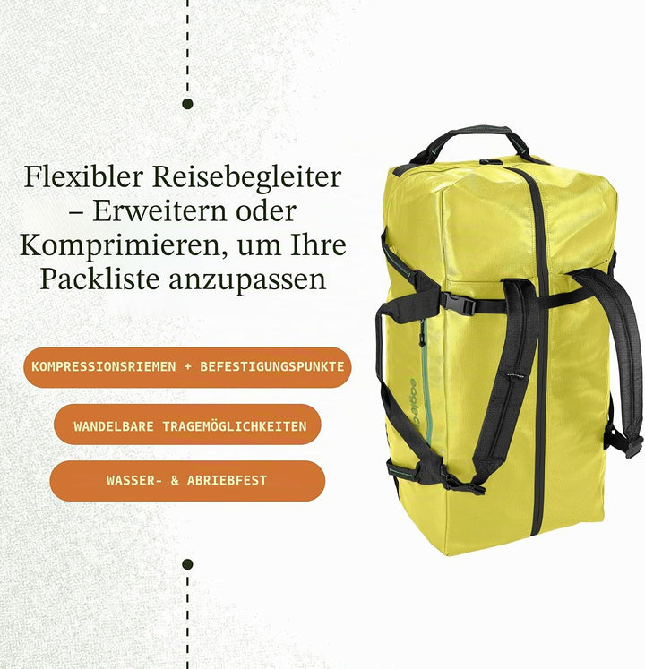 Eagle Creek Migrate Reiserucksack mit verstaubaren Rucksackgurten, Durchgehender Zugriff, breite Öff