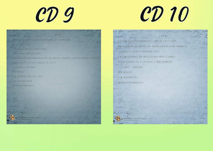 Beethoven Anniversary - 10 CD - Sinfonien, Klaviersonate, Klavierkonzerte, Audio-CD