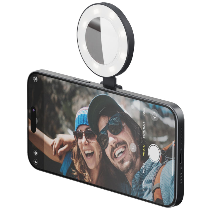 ShiftCam SnapPocket Light – LED-Selfie-Ringlicht mit vier Helligkeitseinstellungen und eingebautem A