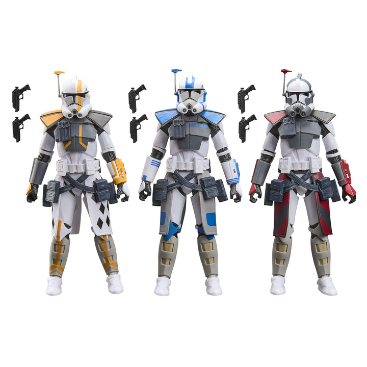 Star Wars The Black Series ARC-Soldaten Battle-Pack | Havoc, Colt, Blitz The Clone Wars Premium Acti