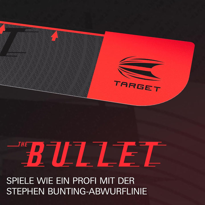 Target Darts Stephen Bunting Ghost Series Oche Throw Line – “The Bullet” Dart-Wurflinienmarkierung f