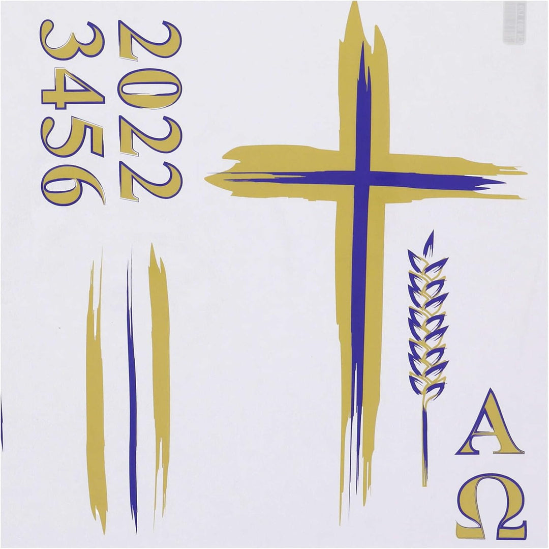 Holyart Aufkleber für Osterkerze Set F