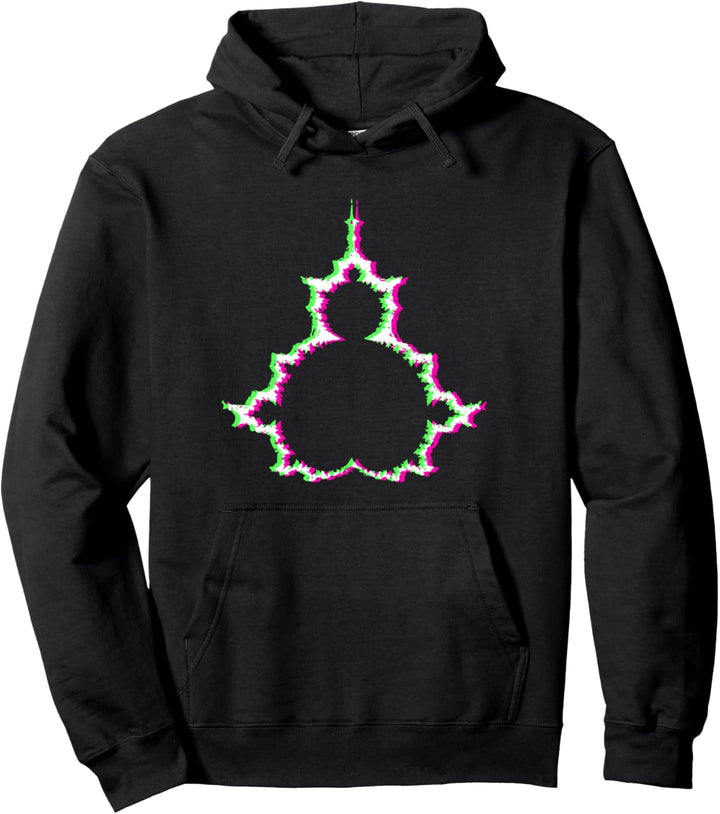 Psychodelische Mandelbrotmenge - Abstraktes Apfelmännchen Pullover Hoodie