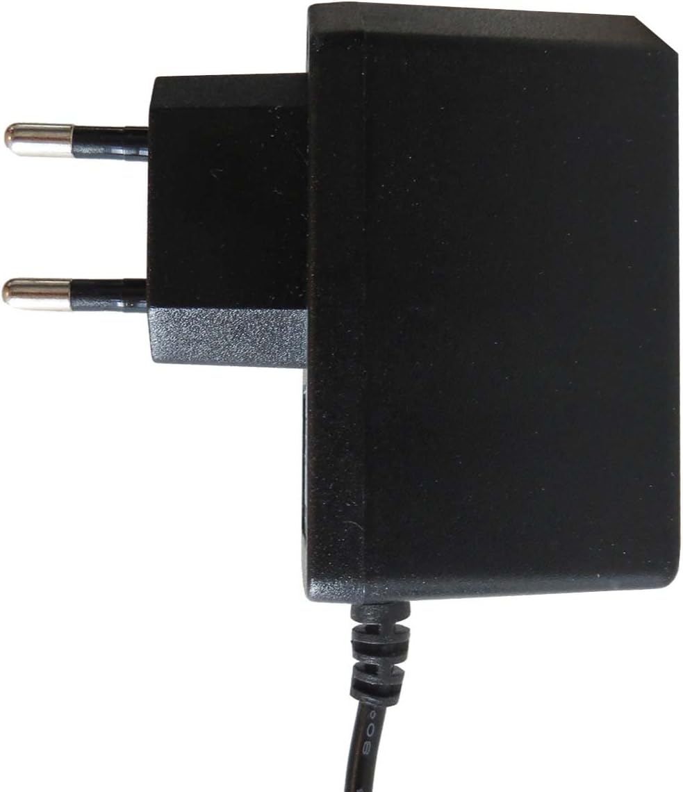 keepdrum 9V Netzteil AC-Adapter Steckernetzteil für Effektgeräte 600mA 5,5mm Stecker Hohlstecker Net