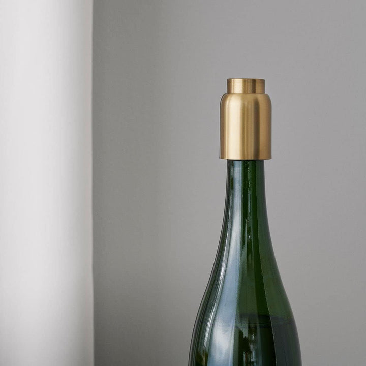 Stelton - Collar - Vakuum Flaschenverschluss - Edelstahl - Gold