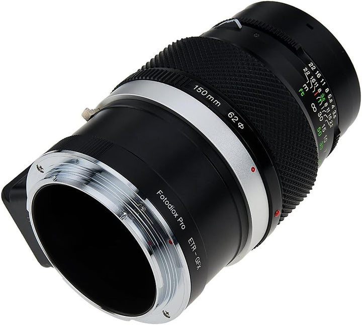 Fotodiox Pro Lens Mount Adapter Compatible with Bronica ETR Lenses on Fujifilm GFX G-Mount Cameras,