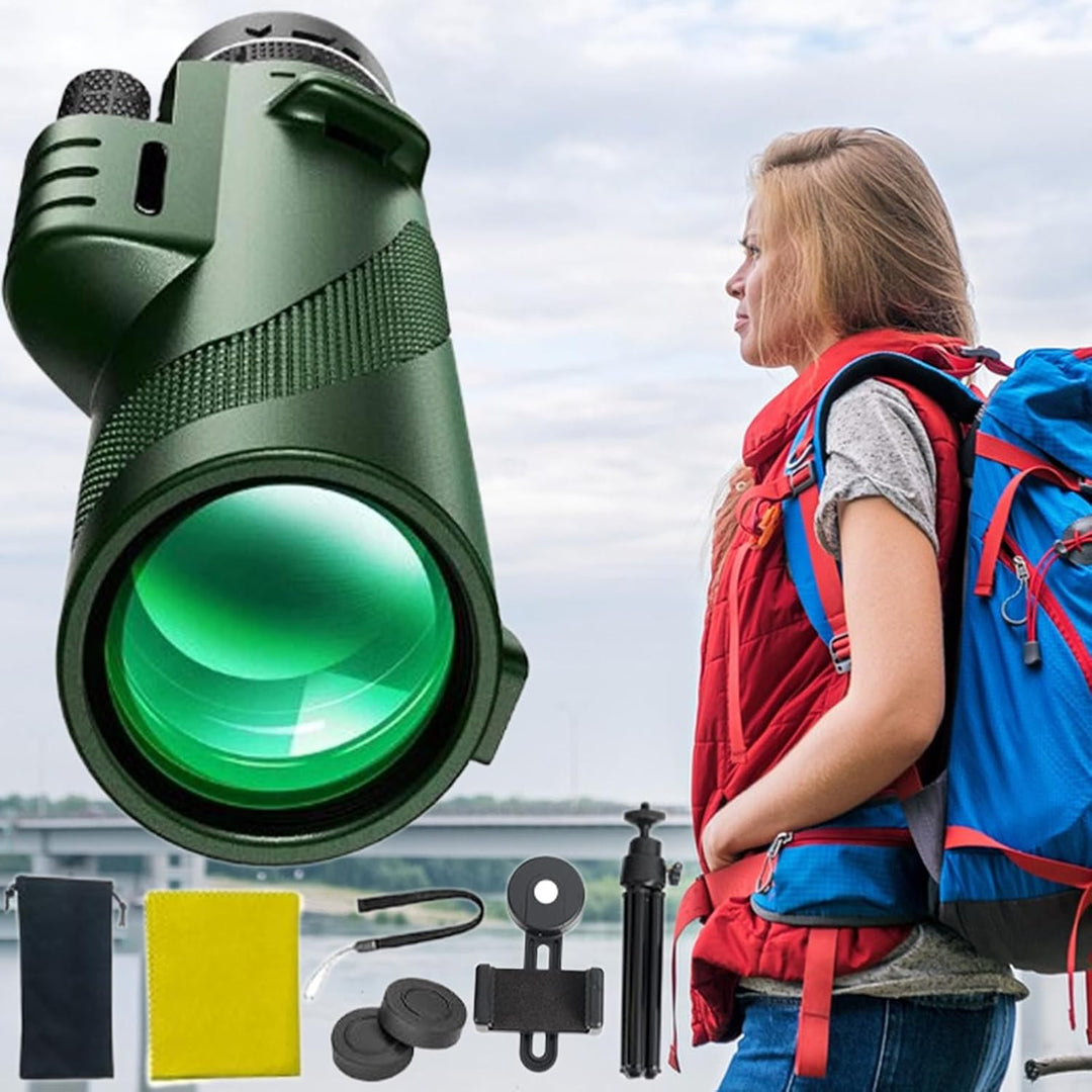 STAR SCOPE MONOCULL, TELESSOPO FÜR VIEL POWERED,Wasserfestes Erwachsenenteleskop mit Smartphonehalte
