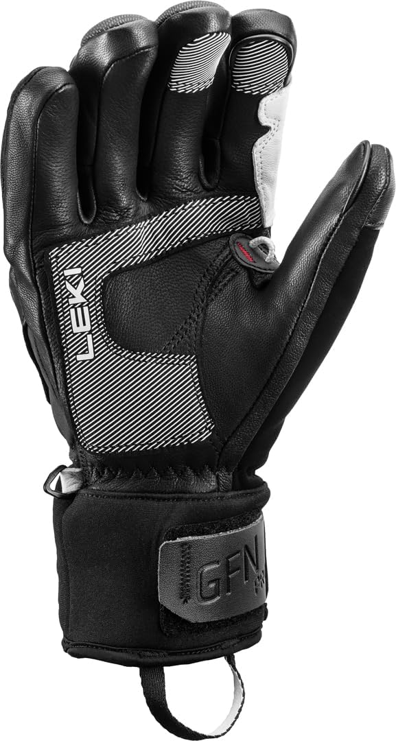 LEKI Griffin Pro 3D Handschuhe Skihandschuhe Fingerhandschuhe 8.5 schwarz-weiss, 8.5 schwarz-weiss