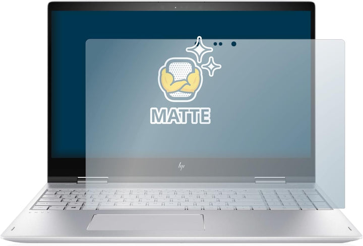 BROTECT Entspiegelungs-Schutzfolie für HP Envy x360 15-bp108ng Matte Displayschutz-Folie, Anti-Refle