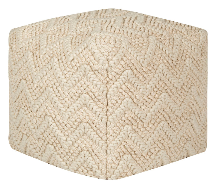 SITTING POINT only by MAGMA Sitzsack MONACOR Cube Baumwolle gestrickt mit Inlett