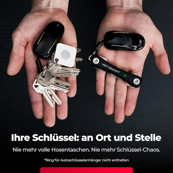 KeySmart iPro – Apple Find My App kompatibel – Find Your Lost Keys Smart Key Organizer Schlüsselanhä